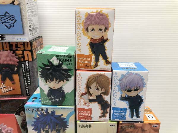 N289-231022-56 呪術廻戦 プライズフィギュア 大量セット 【未開封