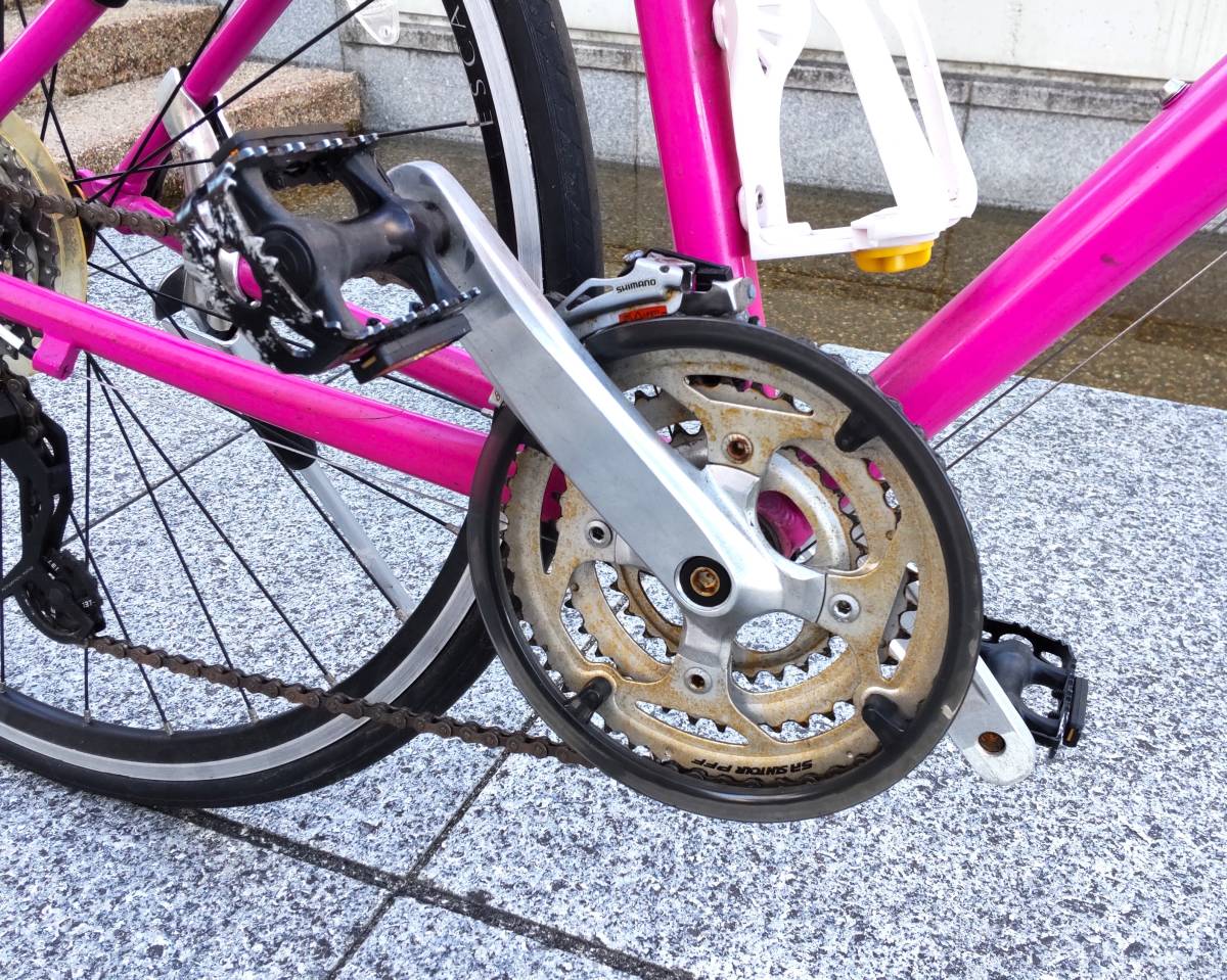 Escape 【値引き有】GIANT ジャイアント escape ピンク 3×8速 700C R3