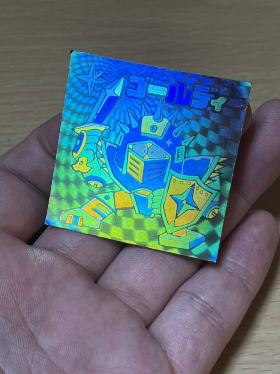 Cisco ギャラックスVSディモネス　マイナー　シール　　　ゴールディ