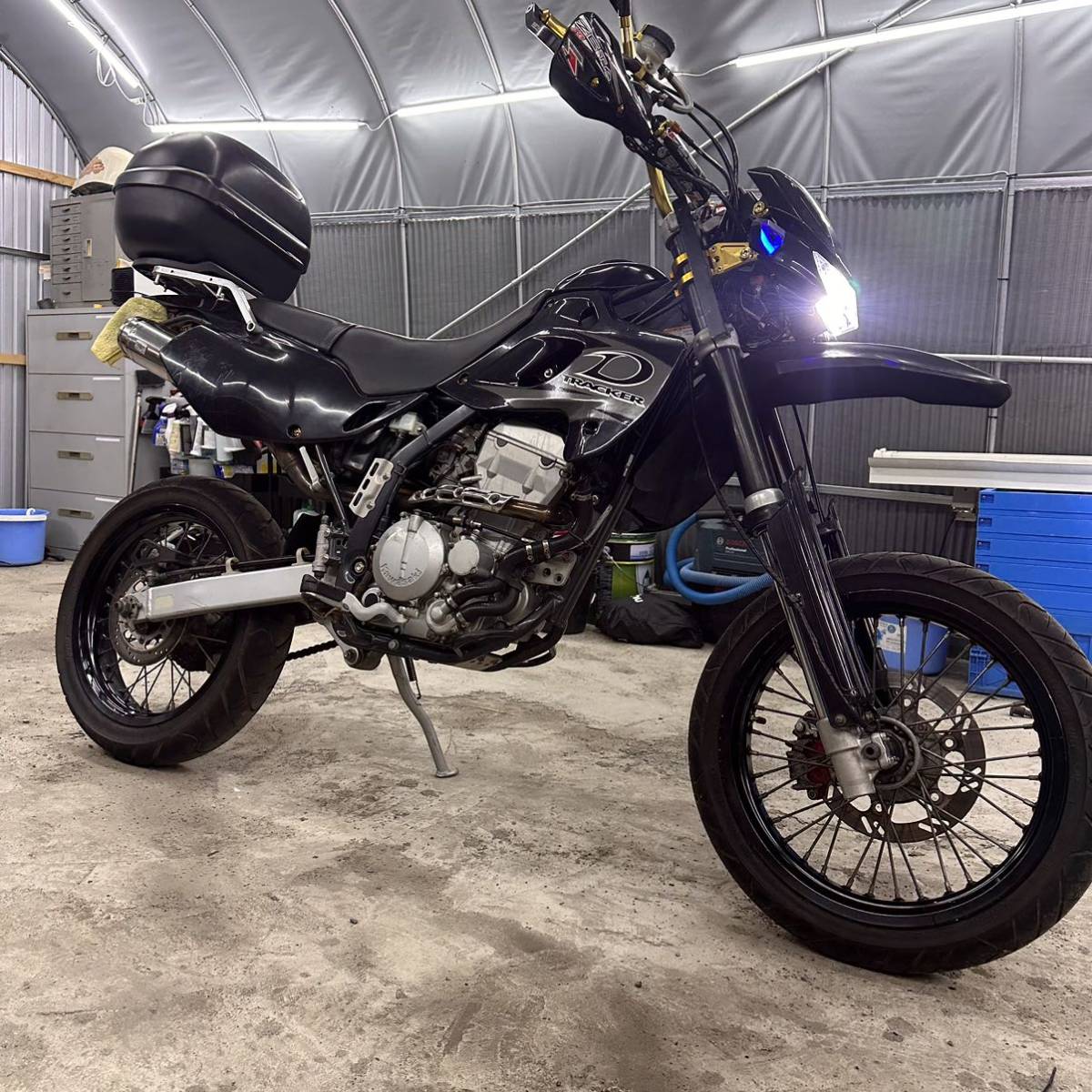 カワサキ　KLX250 Dトラ　モタード　カスタム　実走行21157km