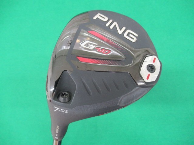 中古 レフティー】ピン G410 FW7番20.5° シャフト 純正TOUR 55【SR