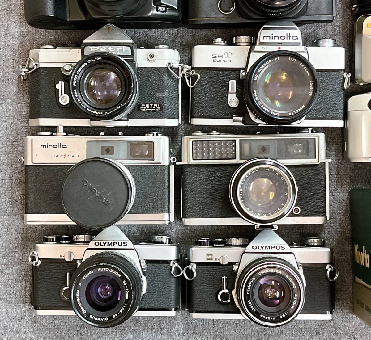 Canon ジャンク レンズ 大量 まとめ カメラ など Olympus Konica RICOH