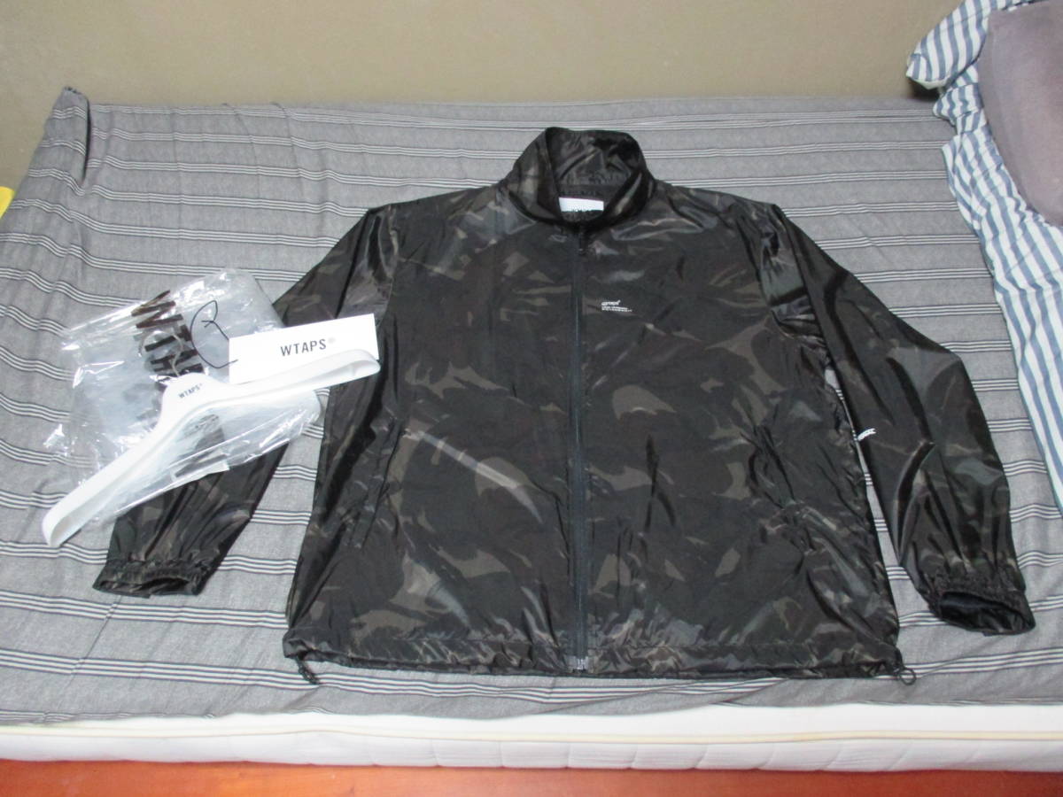 新品未使用・送料700円】2023AW WTAPS TRACK/JACKET NYLON.TAFFETA 