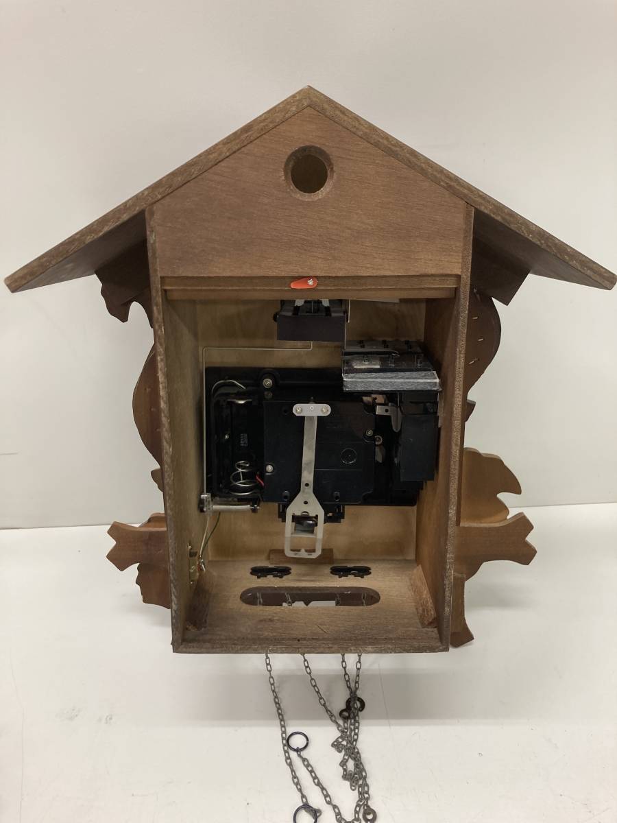 ジャンク品 セイコー クオーツ 鳩時計 振り子時計 掛時計 柱時計 時計 壁飾り ☆◇【ジャンク】セイコー 鳩時計 PB310B 鹿 壁掛け 振り子 時計稼働品