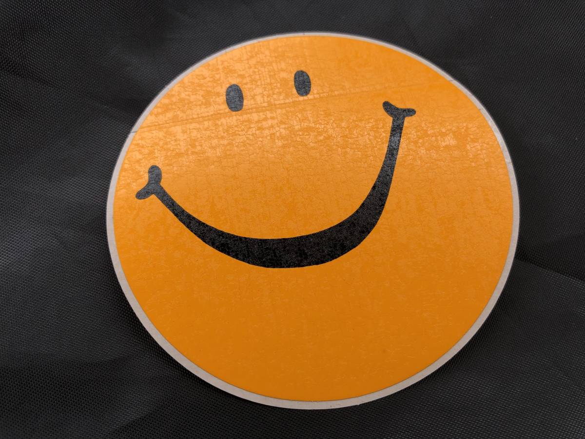 スマイル ステッカー ヴィンテージ オレンジ 2025年最新Yahoo