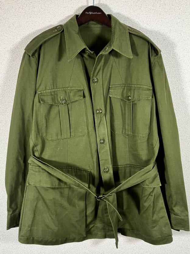 66年製 ヴィンテージ カナダ軍 ワークジャケット 古着 ミリタリージャケット ミリタリー ジャケット カナダ軍 80s アイクジャケット シャツ
