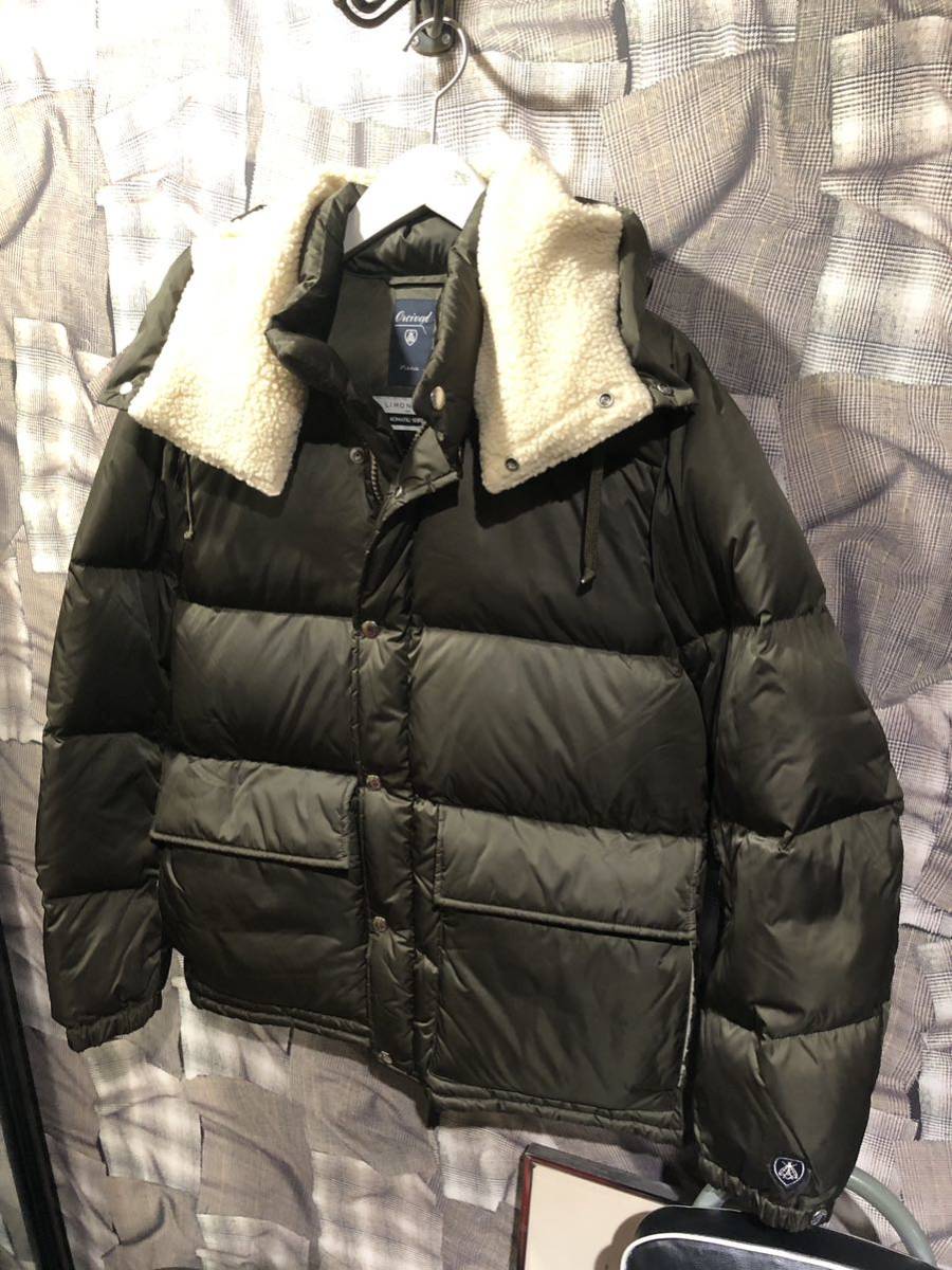 1円 ★ ORCIVAL オーシバル ダウンジャケット リモンタナイロン ★ リモンタ ★ 即決安いです！ ★ 17A-KW-001 サイズ3 カーキ　FK
