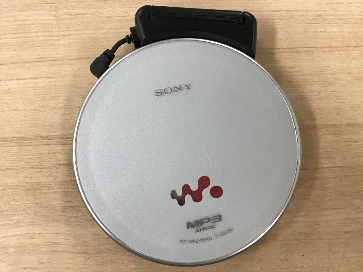 SONY CD WALKMAN D-NE730 ジャンク ポータブルCDプレーヤー
