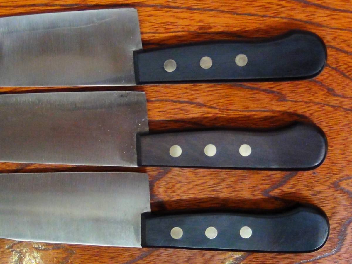 ☆FRIEDR.HERDER ABR.SOHN SOLINGEN-GERMANY 刃長26cm 3本 & Eicker