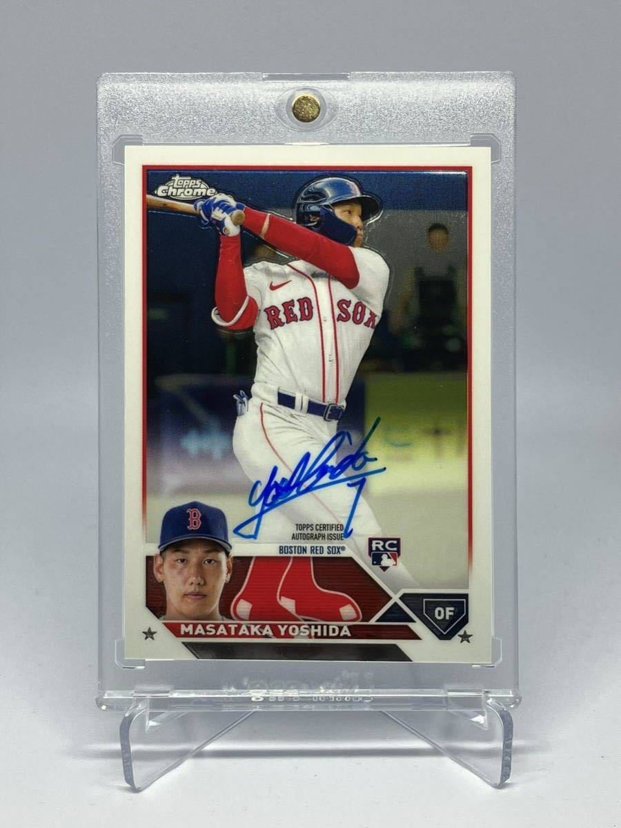 1円スタート】2023 Topps Chrome Rookie Autograph #RA-MY 吉田正尚 