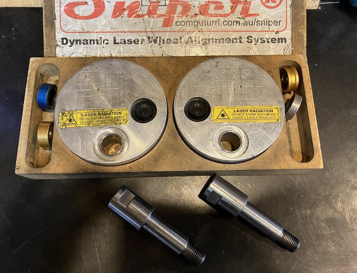 トーインゲージ スナイパー 旧型 変換アダプター付き USEDです。