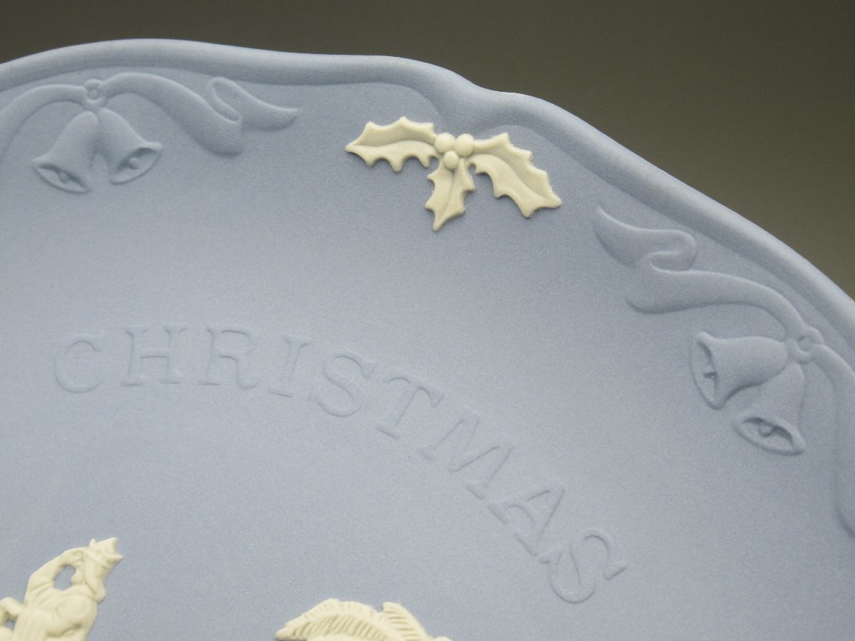 A786 WEDGWOOD ウェッジウッド 1992 ジャスパー クリスマス プレート
