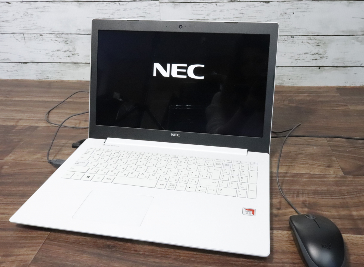 1円スタート 薄型 軽量 910g 第8世代 Core i5 SSD256GB メモリ8GB NEC 