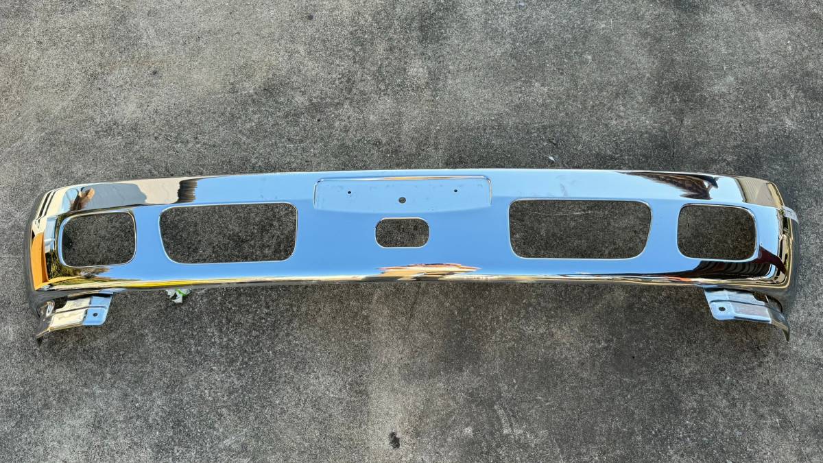 メッキ デュトロ 日野 バンパー フロントバンパー 標準 ATS 標準車 