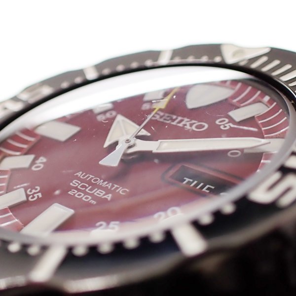 1円～】SEIKO SCUBA200m ナイトモンスター 7S26-03G0 デイデイト 海外
