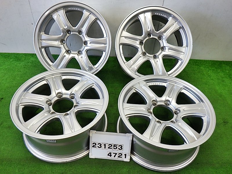 A-74 トヨタ プラド 純正 17×7.5J ET30 PCD139.7 6H 4本 人気商品 