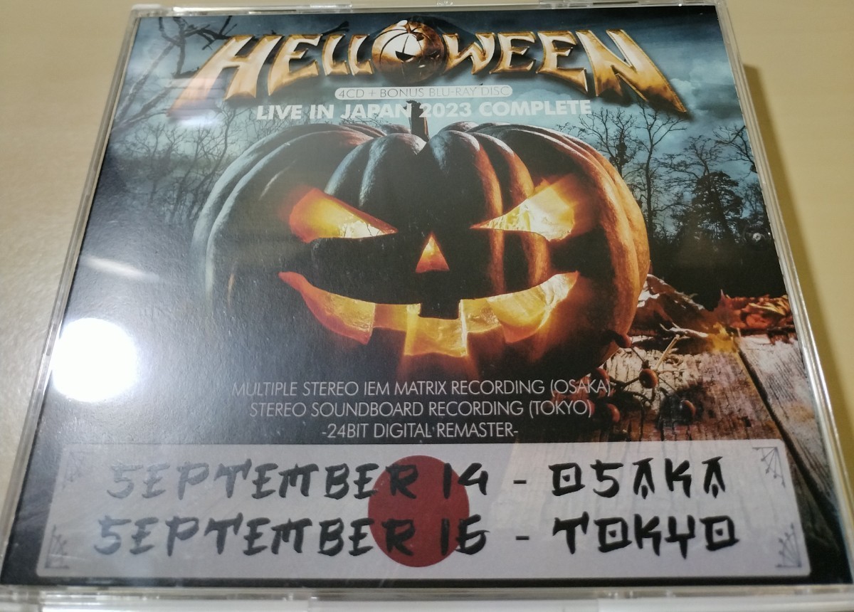 送料無料 Helloween (4CD＋ボーナス) 〇Live in Japan 2023 Complete