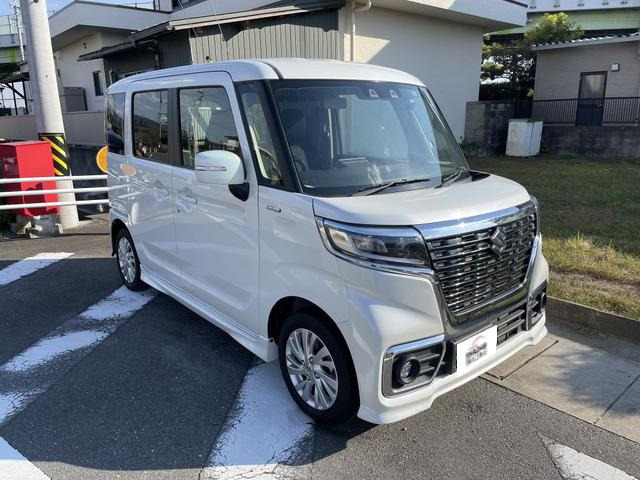 【諸費用コミ】返金保証付:【愛知県弥富市】厳選中古車 令和3年 スズキ スペーシアカスタム ハイブリッド(HYBRID) GS