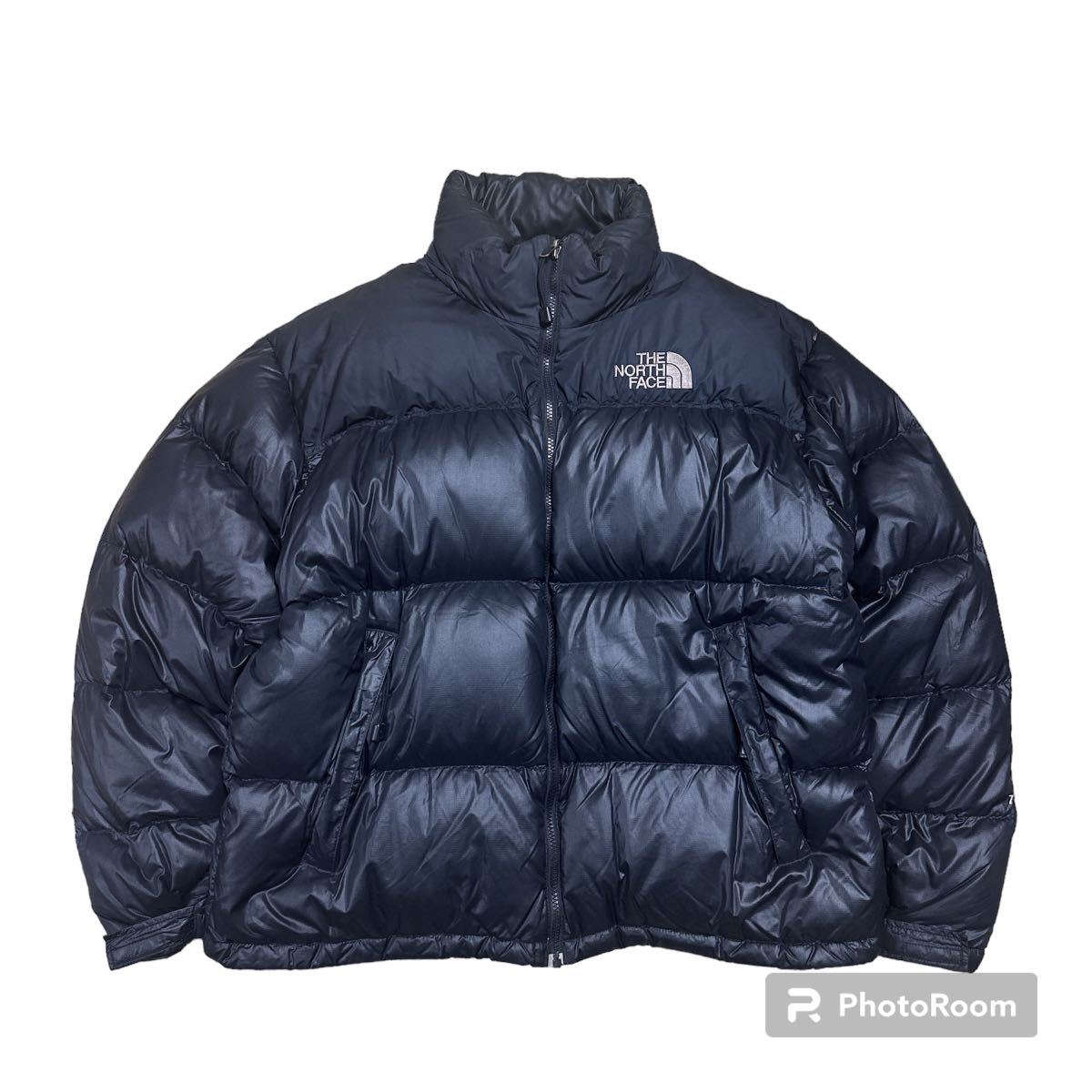 希少 センターロゴ THE NORTH FACE ノースフェイスヌプシダウン ダウン 