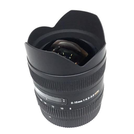 1円 SIGMA 8-16mm 1:4.5-5.6 HSM カメラレンズ Kマウント オートフォーカス
