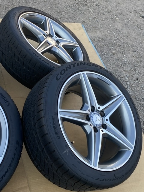 ホイール付タイヤ4本セット) メルセデスベンツ S205 W205 Cクラス AMG 
