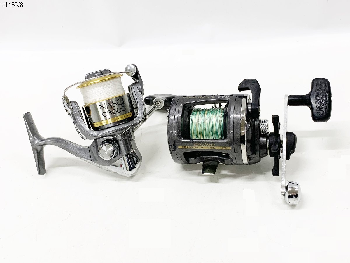 SHIMANO NASCI スピニングリール 商品の説明渓流で数回程度使用…