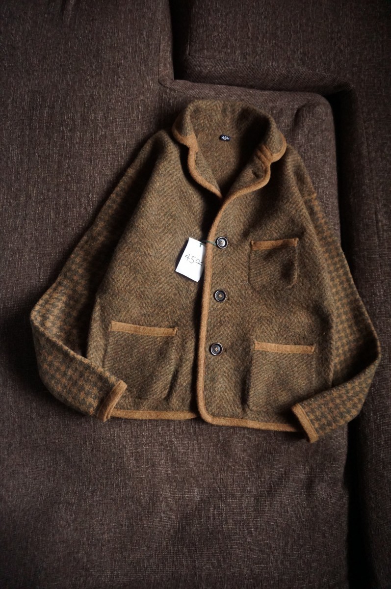 22年購入×定価5.4万円タグ付×縮絨ウールの素朴な佇まい パッチ 22年購入×定価5.4万円タグ付×縮絨ウールの素朴な佇まい パッチ