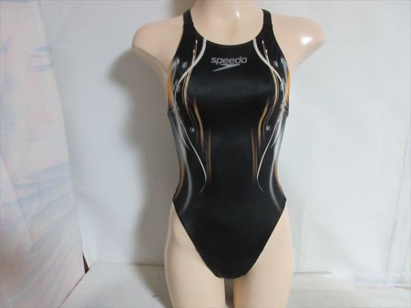 3374 ≪M≫ 未着用？speedo 薄ツル Xバック 超ハイレグ 競泳水着2-12
