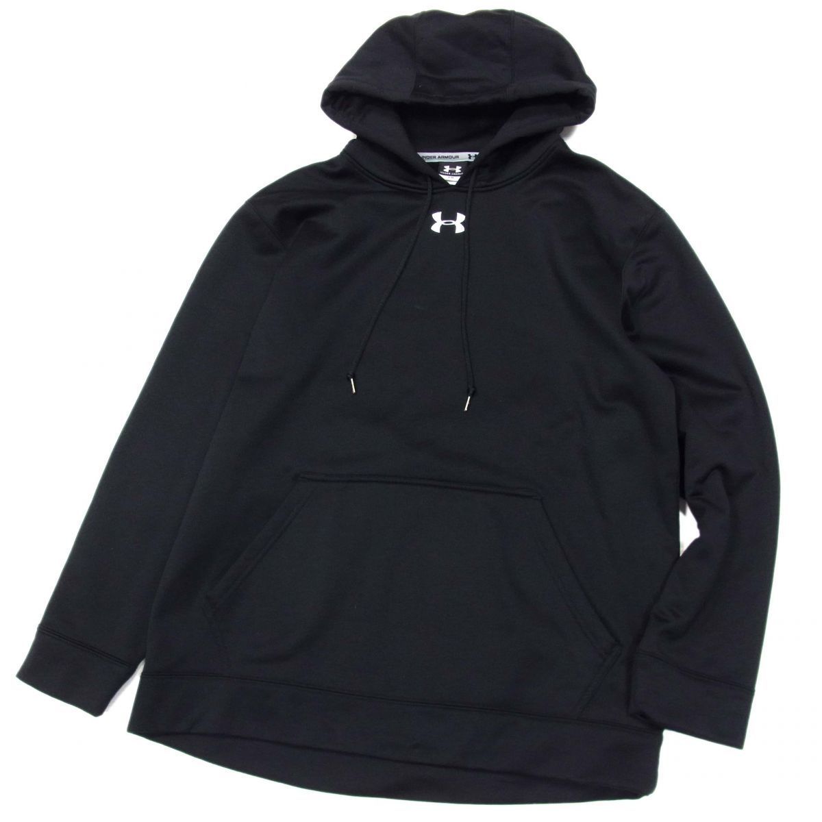 美品◆UNDER ARMOUR アンダーアーマー パーカー スウェット プルオーバー フーディー 裏起毛 メンズ 秋冬物 1円スタート