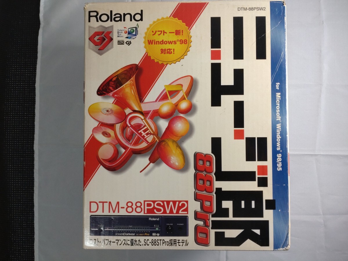希少 当時物】Roland ミュージ郎88Pro DTMー88PSW2 Rolandミュージ郎