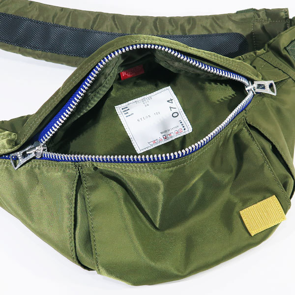 sacai サカイ x PORTER ポーター NYLON WAIST BAG ナイロン ウエスト
