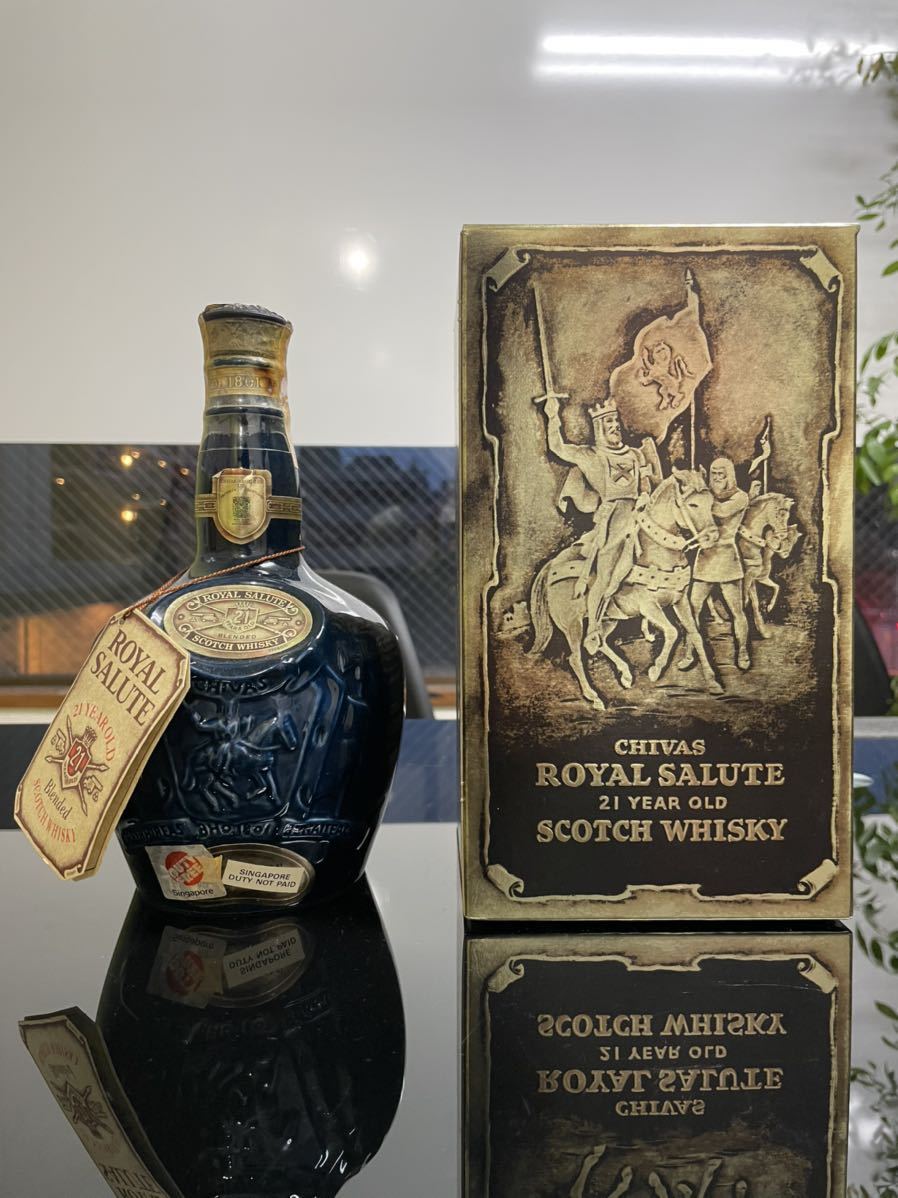 飲料・酒 【未開封・古酒】ROYAL SALUTE 21YEAR OLD