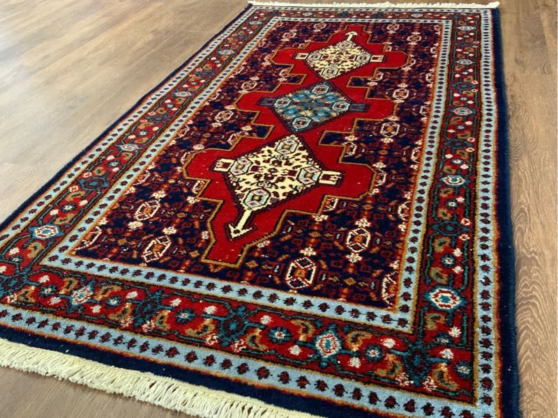 【豊富な，100%新品】 トライバルラグ オススメヴィンテージ 158&times;92cm インド産 絨毯 ラグ アンティーク家具 ハンドメイド カーペット 02AJSRM231030007E(カーペット一般)｜売買されたオークション情報、yahooの商品 カーペット一般