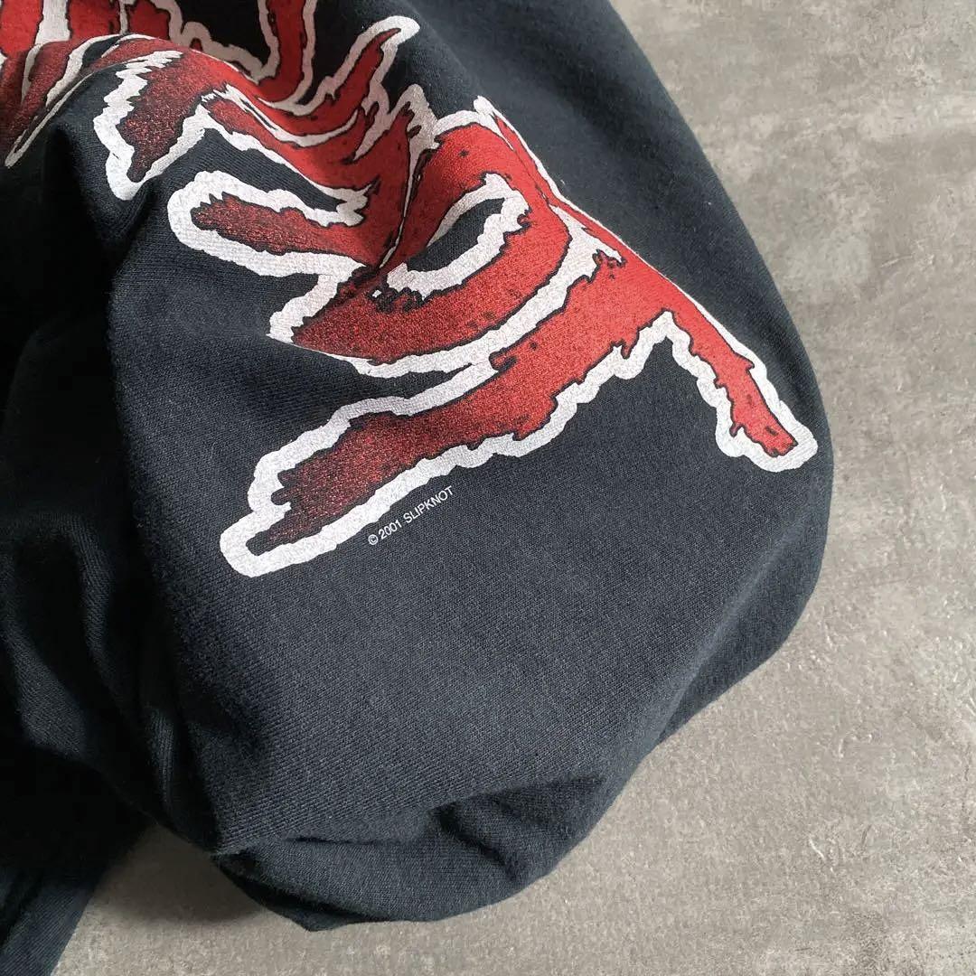 激レア 00s ビンテージ SLIPKNOT スリップノット 2001 プロモ ロンT T