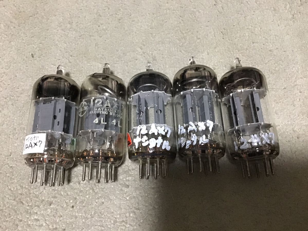 12AX7 真空管 松下 4本セット ナショナルx1 4本 〇T ⁄ ECC83 x3 Yahoo!