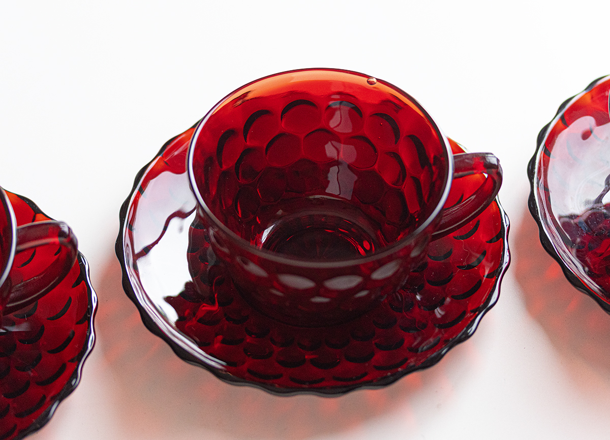 【週末お値下げ】ファイヤーキング ロイヤルルビー ピッチャー 週末お値下げファイヤーキング ロイヤルルビー ピッチャー 週末お