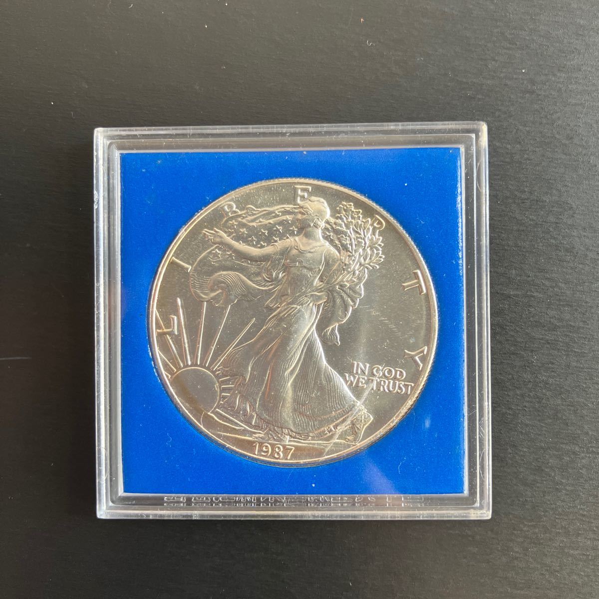 貨幣 アメリカンイーグル 銀貨 1オンス 1987年 ヴィンテージ