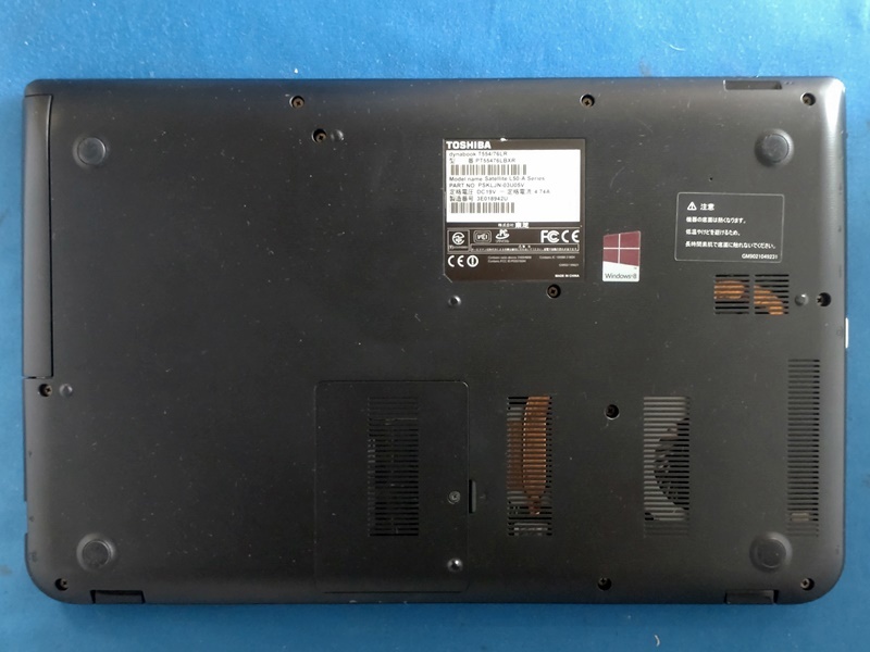 102611 dynabook T554/76LR Core i7-4700MQ Mem8GB HDD1TB Win8.1