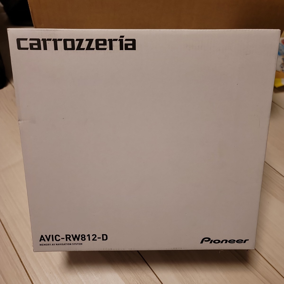 カロッツェリア carrozzeria AVIC-RW812-D Pioneer 楽ナビ メモリー