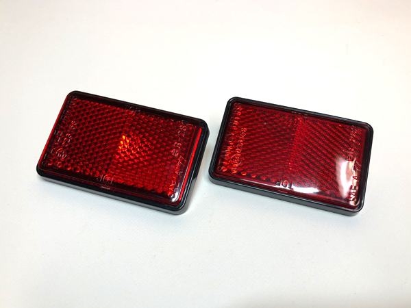 カワサキ 純正 サイド リフレクター 反射板 赤色 Z750FX Z1000MK2