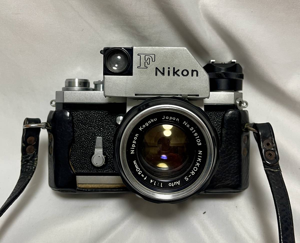 Nikon F 【1円スタート】NIKON F フォトミック50mm F1.4 ニコン MF一眼レフ