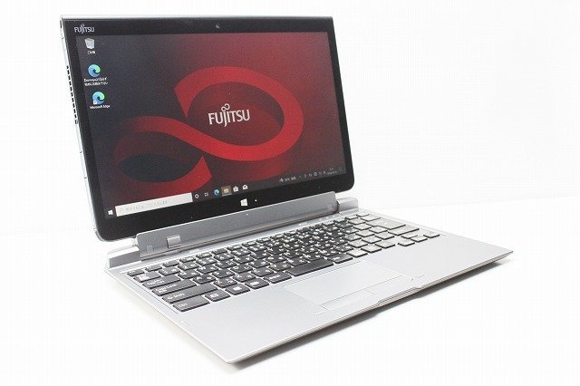 1円スタート 2in1PC 富士通 ARROWS Tab Q775 SSD256GB メモリ8GB Core 