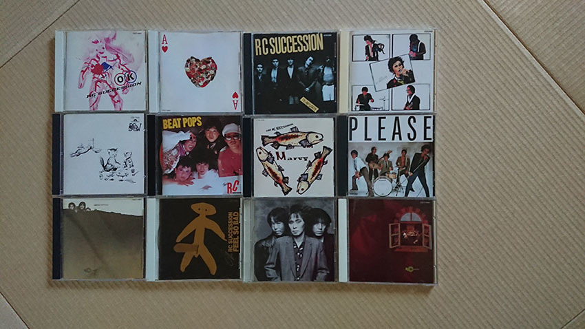 ●RCサクセション、CD、全12枚●