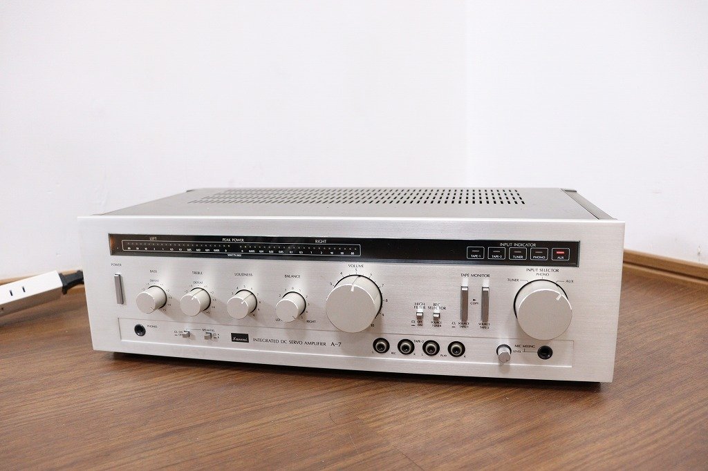 ジャンク品】Pioneer A-717 プリメインアンプ パイオニア 1円～ Y6469