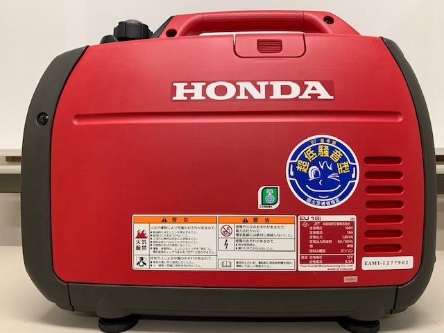 ☆新品☆ 新型 ホンダ インバーター発電機EU18I EU18i - プロ