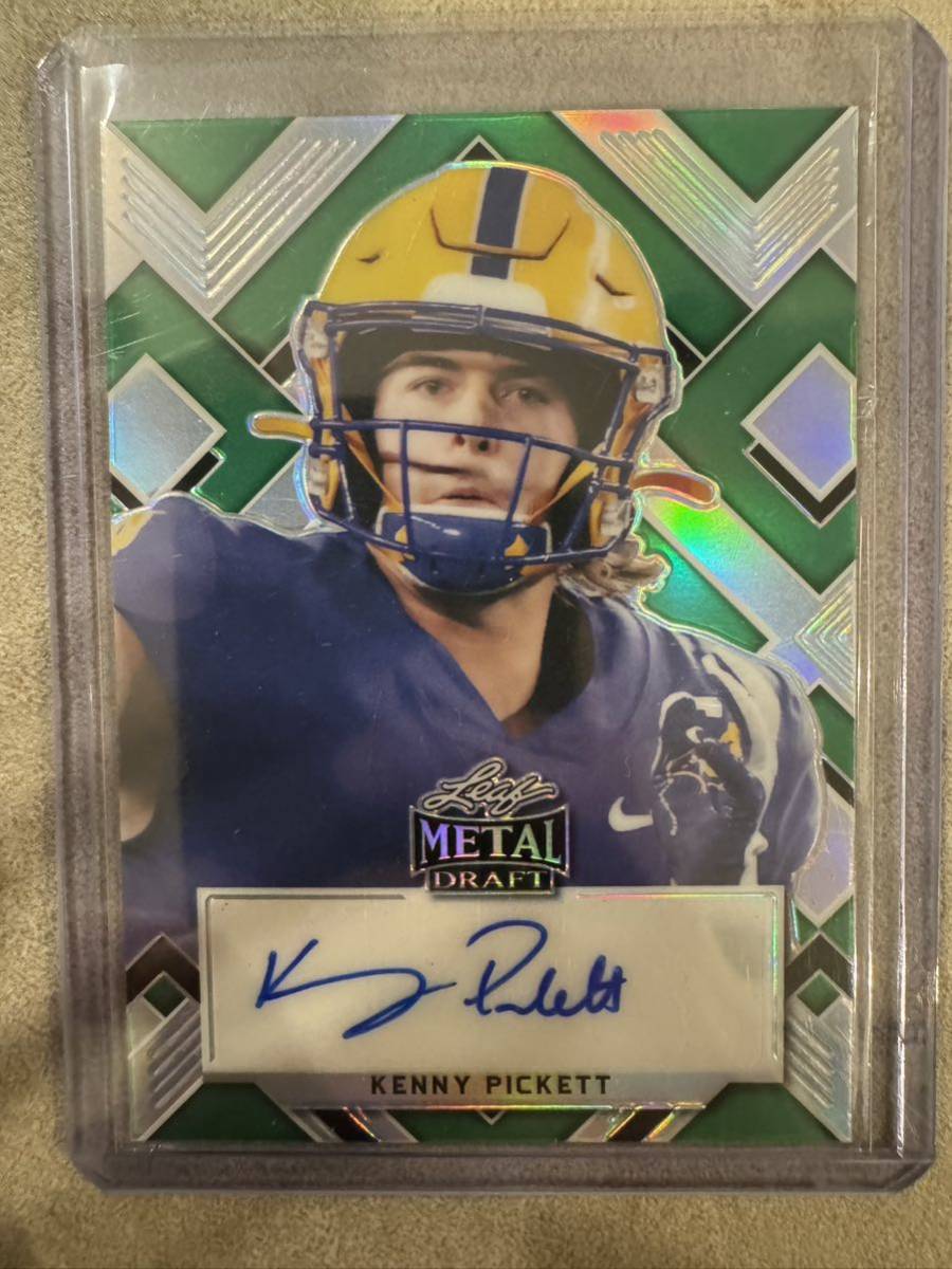 Kenny Pickett NFL 2022 Leaf METAL DRAFT 10シリ rc rookie 直筆