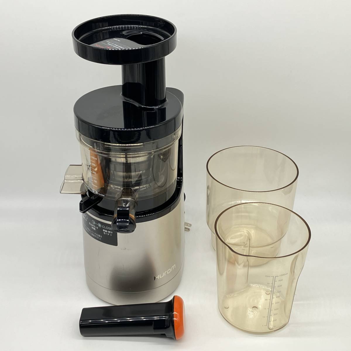 ヒューロム HUROM スロージューサー HK-OBA11 未使用品 HUROM ヒューロム ジューサー HY-CG11 スロージューサー 動作OK