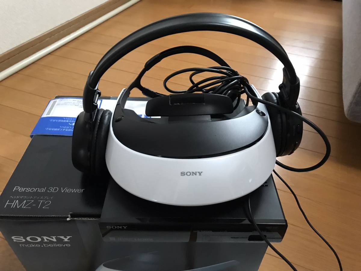 SONY ヘッドマウントディスプレイ HMZ-T2 SONY HMZ-T2 ヘッド