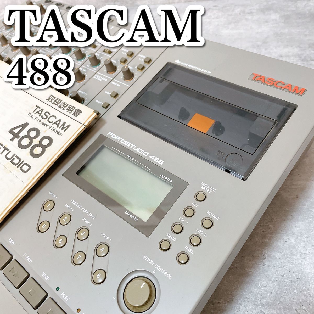 TASCAM タスカム PORTASTUDIO 488 マルチトラックレコーダー MTR