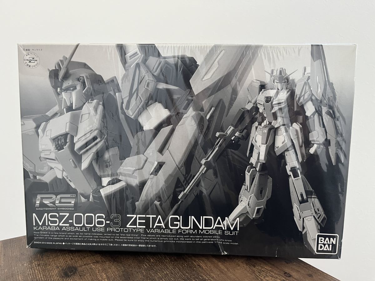 未組立】ゼータガンダム3号機 Zガンダム3号機 MSZ-006-3 RG リアルグレード